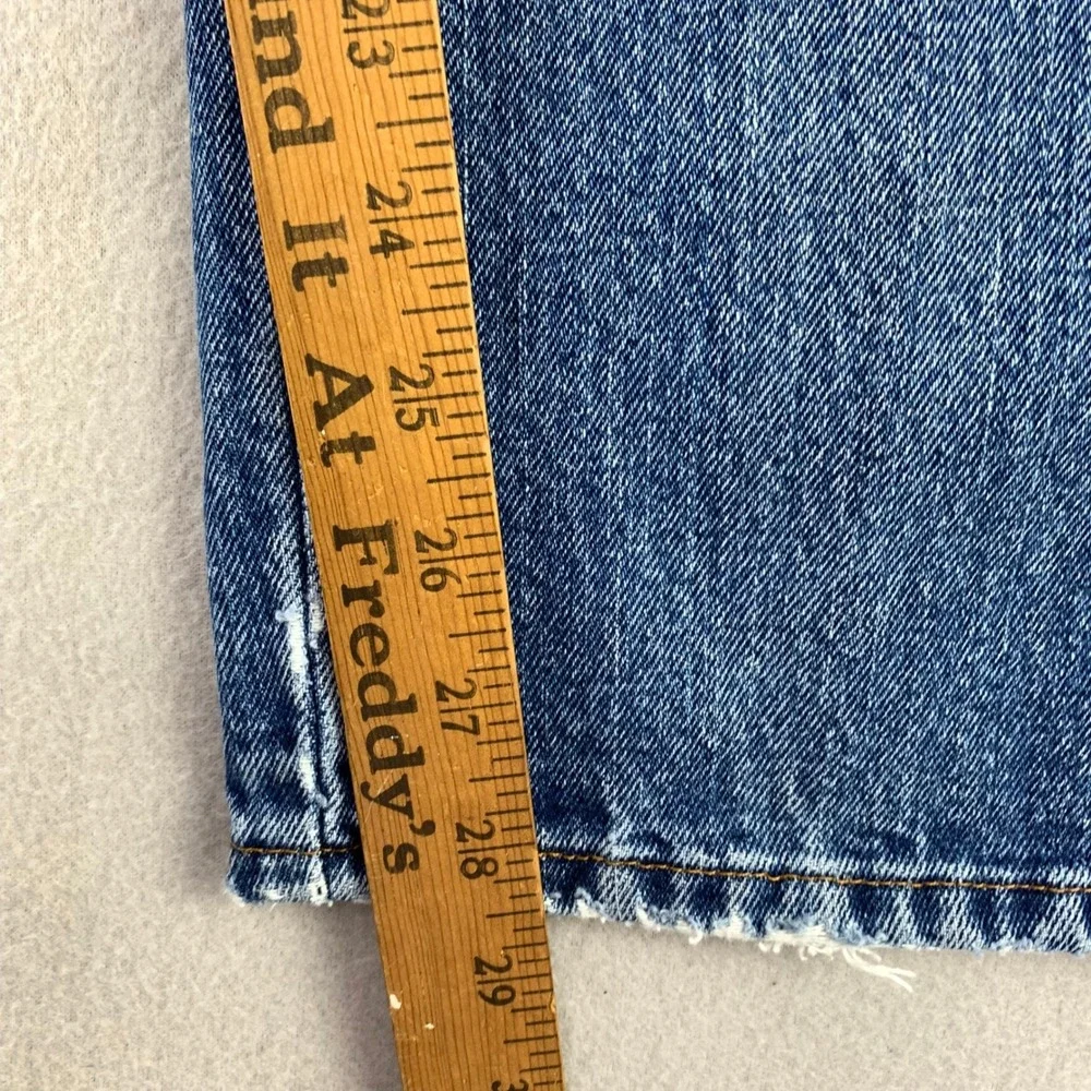Twenty X Jeans Mens 36x30 Blue Distressed Denim Bootcut Retro Worwkear Faded